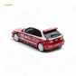 Motorhelix Honda Civic EK9 Malaysia Limited Edition - White - Red 1:64