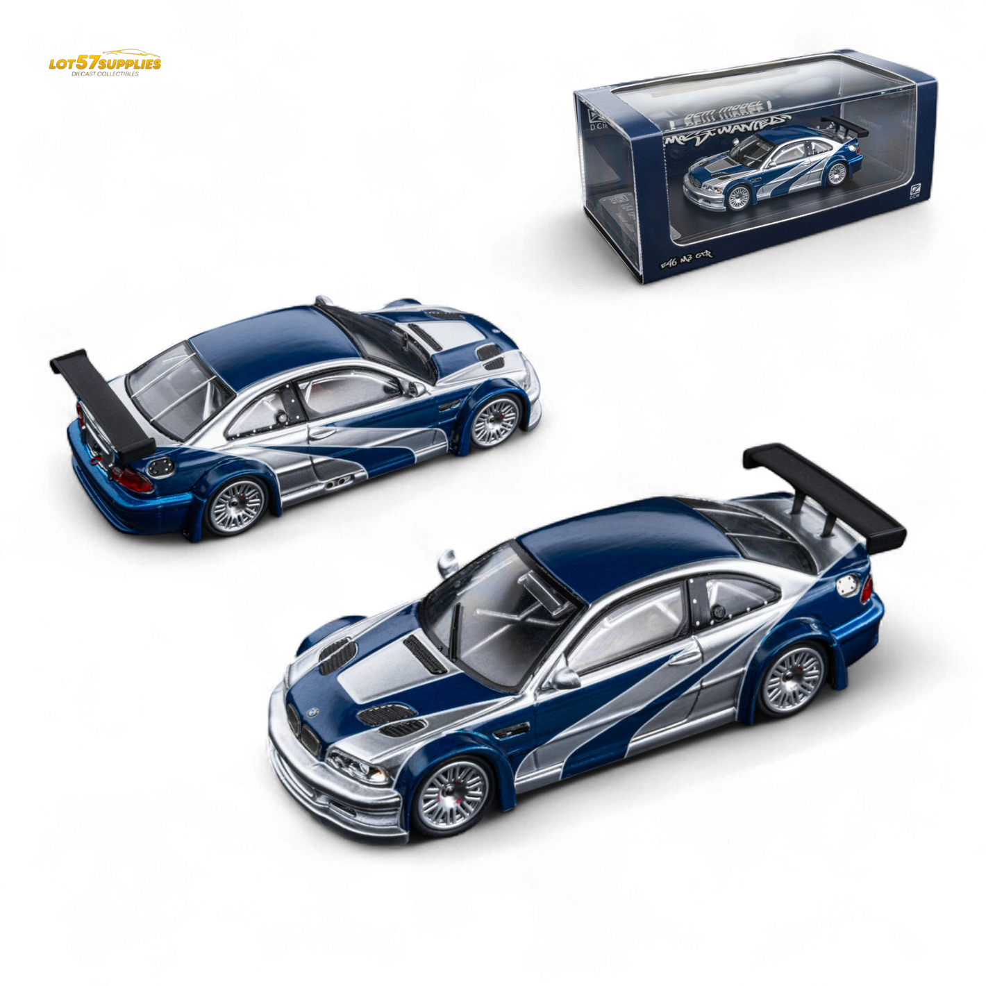 DCM BMW E46 Need For Speed 1:64 Diecast Model