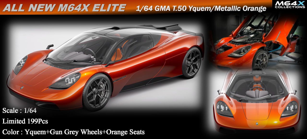 Model car of a sports car with detailed features and color options on a black background.