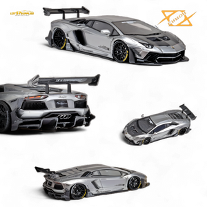 (Pre-Order) 404error LBWK Aventador 2.0 - Silver 1:64