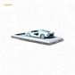 Fuelme Model NEO COUNTACH LPI 800-4 BIANCO SIDERALE 1:64 Resin
