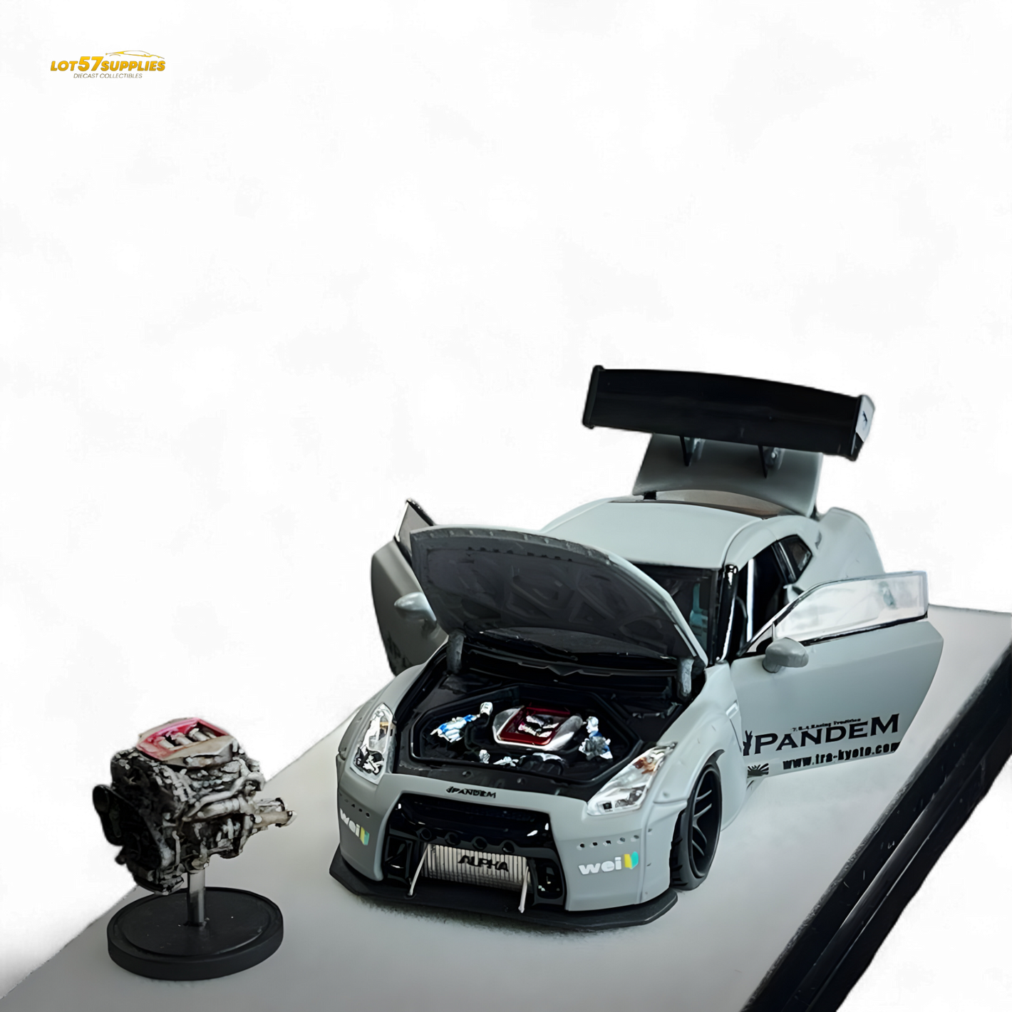 (Pre-Order) PGM Rocket Bunny R35 Combat Grey - Ordinary Version 1:64