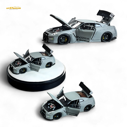 (Pre-Order) PGM Rocket Bunny R35 Combat Grey - Luxury Version 1:64