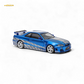 (Pre-Order) Fast Speed Skyline GT-R R34 Nismo Z-Tune - Blue with Silver Stripes 1:64