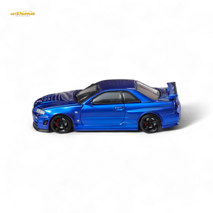 (Pre-Order) Fuji Skyline R34 GT-R Nismo Z-Tune - Bayside Blue 1:64