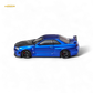 (Pre-Order) Fuji Skyline R34 GT-R Nismo Z-Tune - Bayside Blue with Carbon Hood 1:64