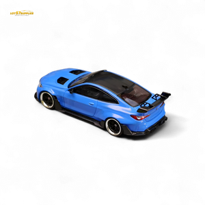 (Pre-Order) SW BMW G82 M4 Wide-Body Modified - Portimao Blue 1:64