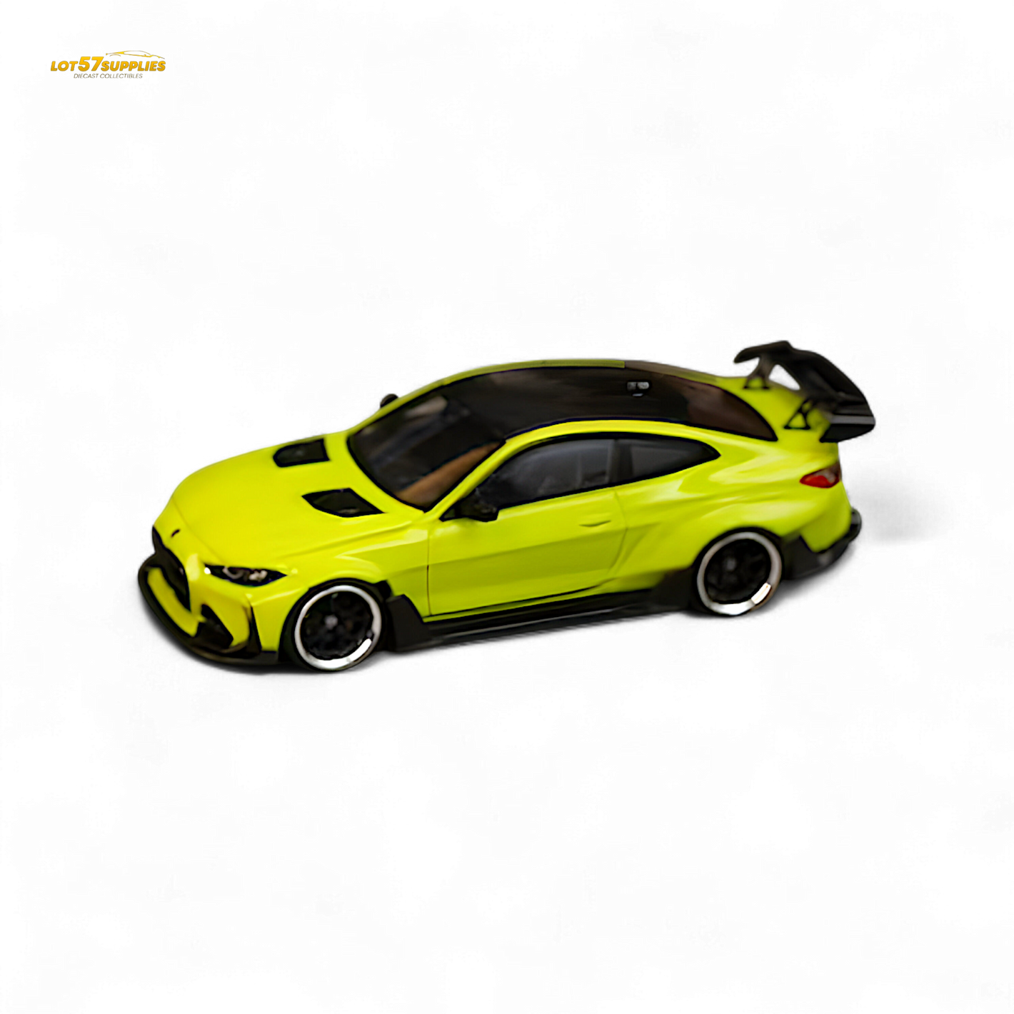 (Pre-Order) SW BMW G82 M4 Wide-Body Modified - Sao Paulo Yellow 1:64