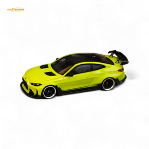 (Pre-Order) SW BMW G82 M4 Wide-Body Modified - Sao Paulo Yellow 1:64
