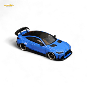 (Pre-Order) SW BMW G82 M4 Wide-Body Modified - Portimao Blue 1:64