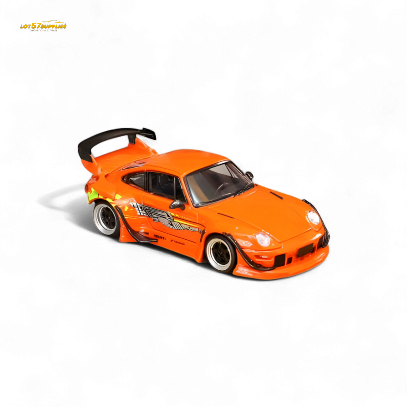 SW RWB 993 Orange Speed and Furious - Low Tail - Orange 1:64