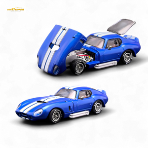 Fine Works64 Shelby Daytona - Blue with White Stripes 1:64