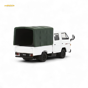 (Pre-Order) Model 1 Isuzu Covered Truck - White 1:64