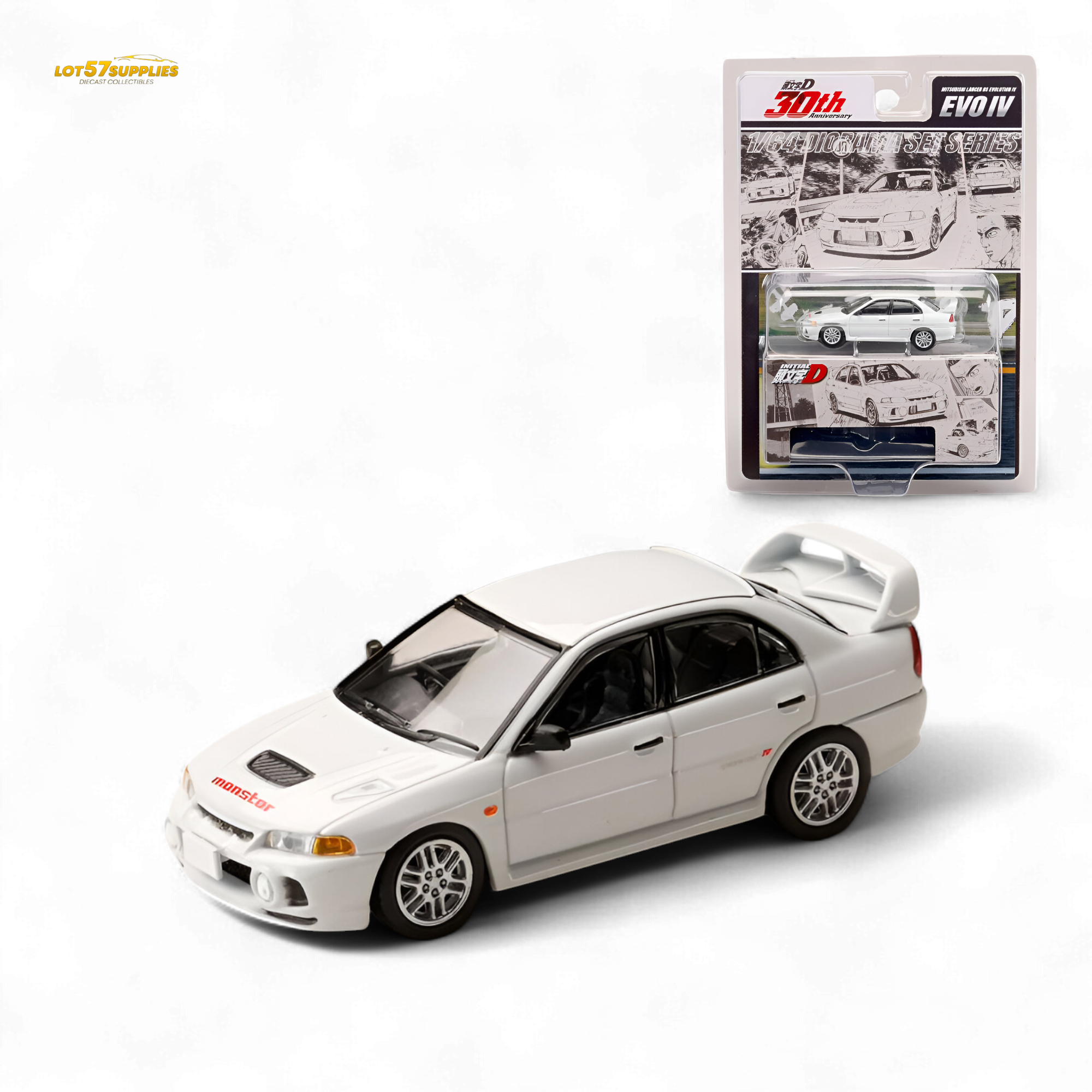 Hobby Japan 1/64 ランサーエボリューションⅣ 2台セット Pre Hobby Japan 1/64 ランサーエボリューションⅣ 2台セット Pre