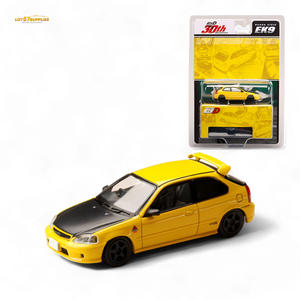 (Pre-Order) Hobby Japan Honda CIVIC (EK9) - Yellow 1:64