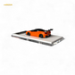 Flame Supercar LB458GT LB Wide-Body - Pearl Orange 1:64 Resin