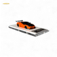 Flame Supercar LB458GT LB Wide-Body - Pearl Orange 1:64 Resin