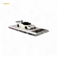 Flame Supercar LB458GT LB Wide-Body - White 1:64 Resin