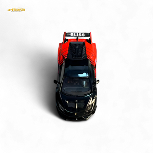 (Pre-Order) Flame Lamborghini Huracan GT LP610 - ADVAN 1:64