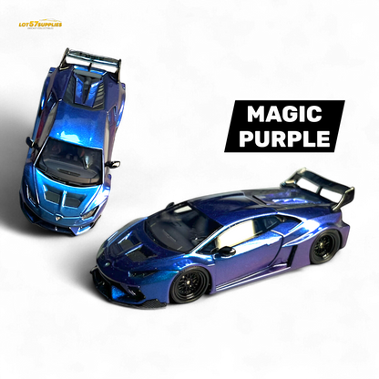 (Pre-Order) Flame Lamborghini Huracan GT LP610 - Magic Purple 1:64