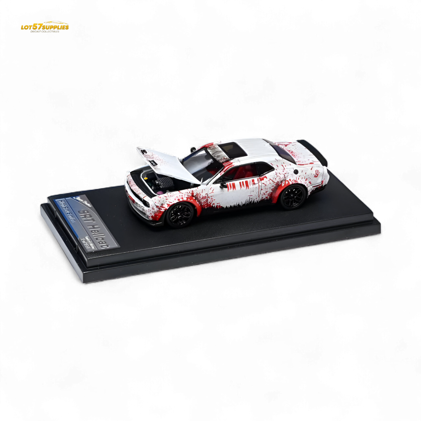 (Pre-Order) Stance Hunters Dodge Challenger SRT Hellcat - Blood Red 1:64