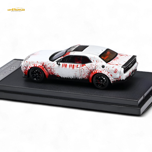 (Pre-Order) Stance Hunters Dodge Challenger SRT Hellcat - Blood Red 1:64