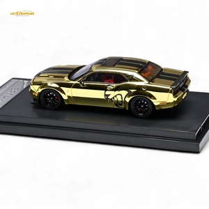 (Pre-Order) Stance Hunters Dodge Challenger SRT Hellcat - Gold 1:64