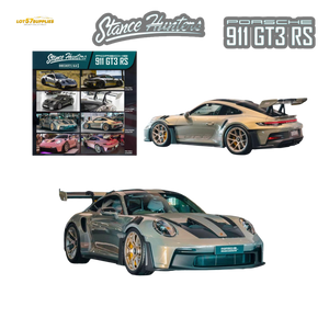 (Pre-Order) Stance Hunters Porsche 911 GT3 RS 992 - Urban Bamboo 1:64