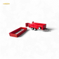 GL Diecast Dump Trailer – Double Axle, Red Tilting Bed & Removable Frame 1:64 Scale