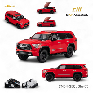 (Pre-Order) CM Model Toyota Sequoia - Red 1:64