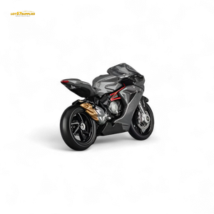 (Pre-Order) CM Model MV Agusta F3 Rosso - Metallic Gray 1:64