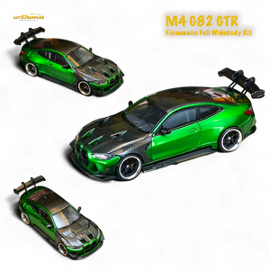 (Pre-Order) SW BMW M4 Flossmann Full Widebody Kit G82 GTR - Gem Green 1:64