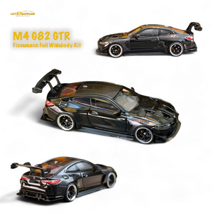 (Pre-Order) SW BMW M4 Flossmann Full Widebody Kit G82 GTR - Bright Black 1:64