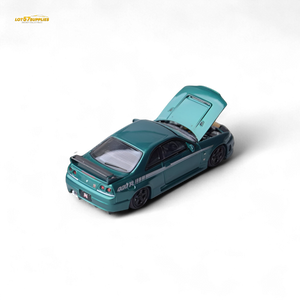 (Pre-Order) Focal Horizon Nissan Skyline GT-R R33 Nismo 400R Version - Champion Green 1:64