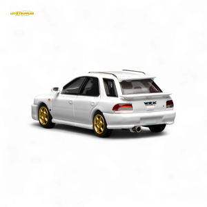 (Pre-Order) Motorhelix Subaru Impreza Wagon WRX STi Version VI - Pure White 1:64