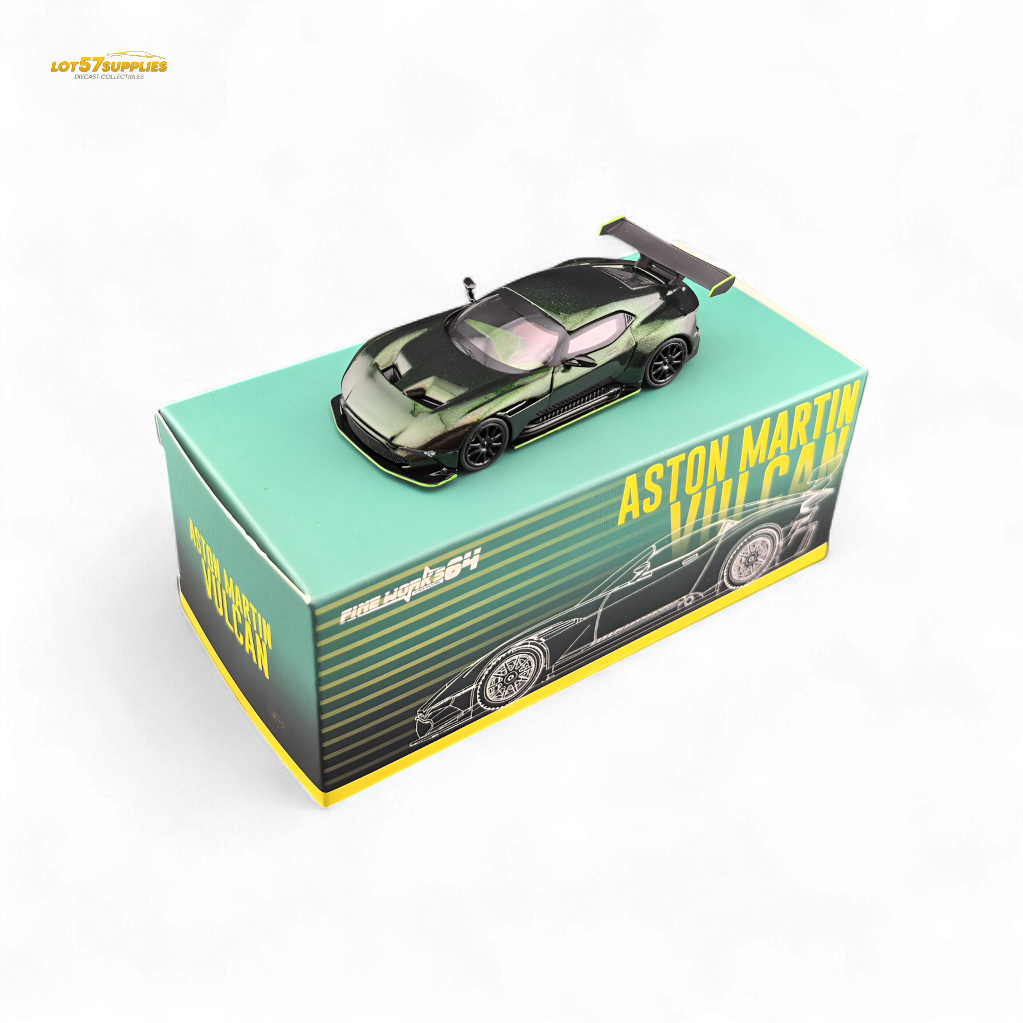 Fine Works64 1/64 Aston Martin アストンマーチン Vulcan ヴァルカン