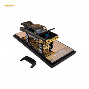 (Pre-Order) Fine Works64 Impala Lowrider - Black Gold Livery Ordinary 1:64