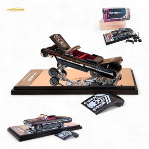 (Pre-Order) Fine Works64 Impala Lowrider - Skull Livery Ordinary 1:64