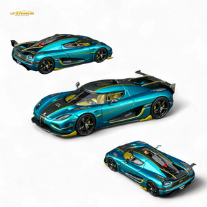 (Pre-Order) TPC Agera RS - Peacock Blue 1:64