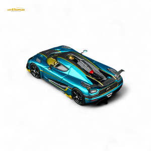 (Pre-Order) TPC Agera RS - Peacock Blue 1:64