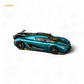 (Pre-Order) TPC Agera RS - Peacock Blue 1:64