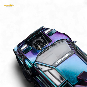 (Pre-Order) Topart Lamborghini Countach Liberty Walk - Chameleon 1:64
