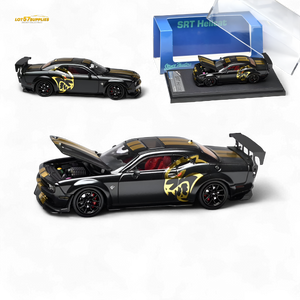 (Pre-Order) Stance Hunters Challenger SRT Hellcat - Midnight Eclipse 1:64