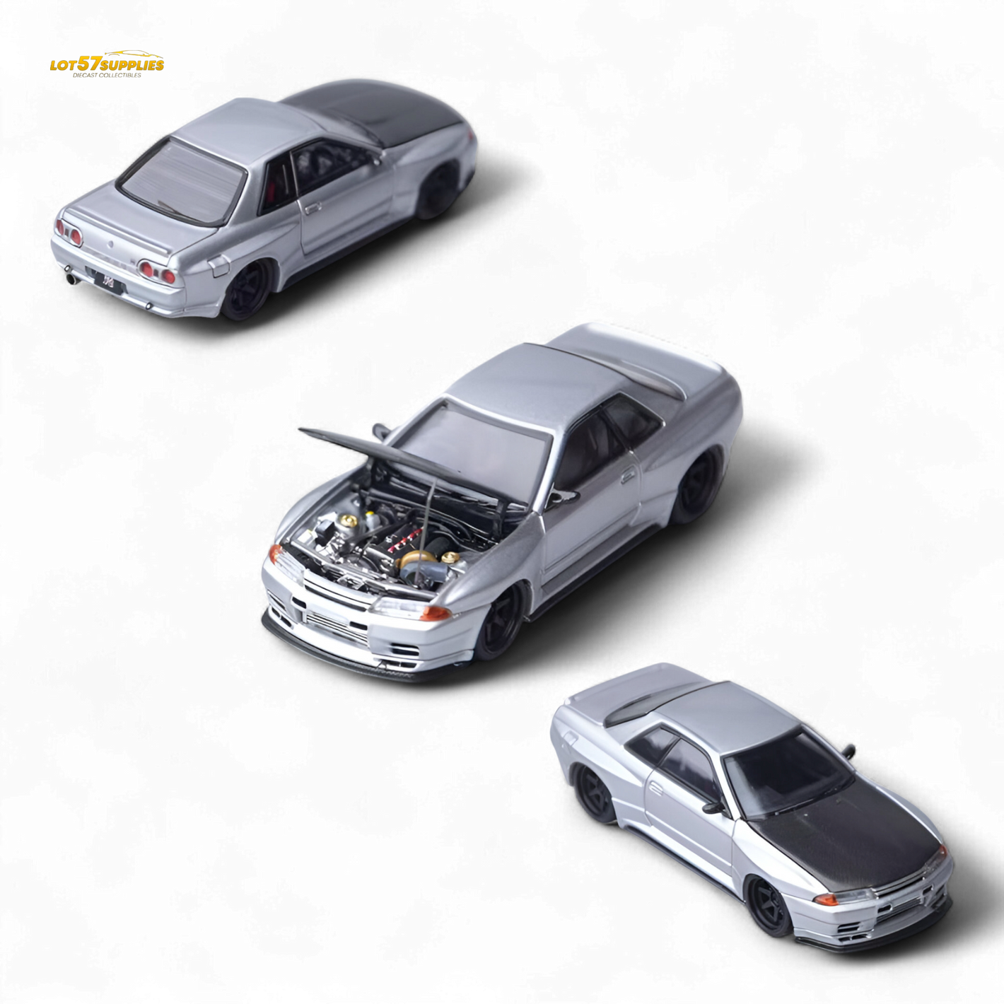 (Pre-Order) Focal Horizon Skyline GT-R R32 - Silver 1:64