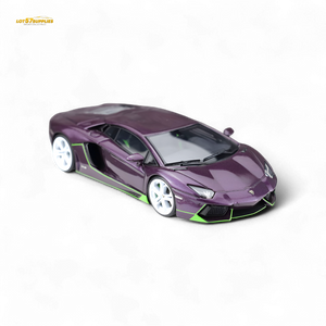 (Pre-Order) Tardis Lamborghini LP700 - Purple 1:64
