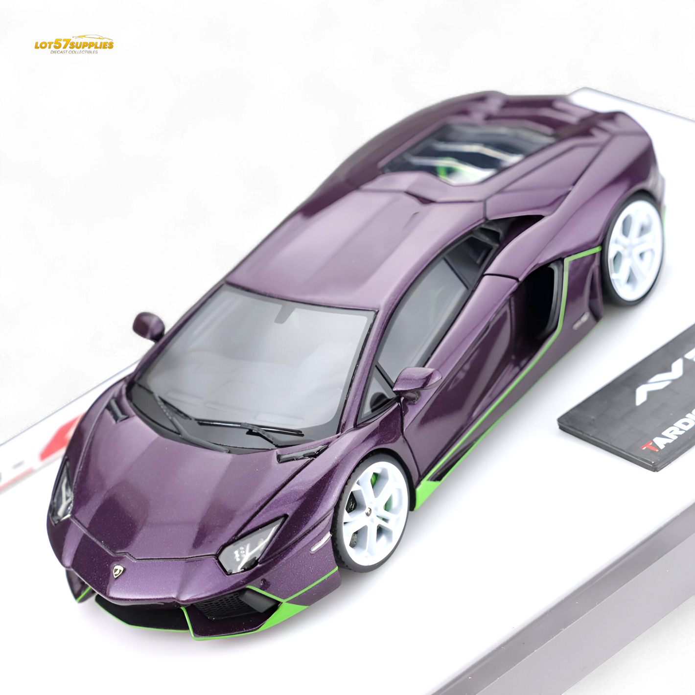 (Pre-Order) Tardis Lamborghini LP700 - Purple 1:64