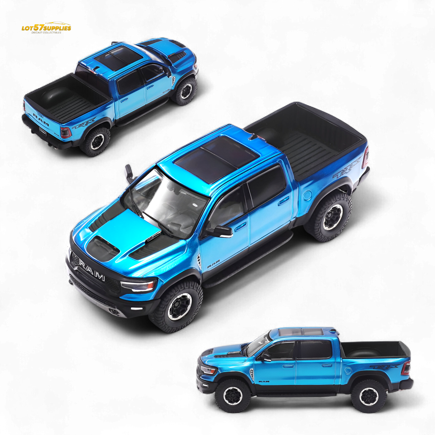 (Pre-Order) Shadow Pro Tyrannosaurus Rex Pickup - Blue 1:64