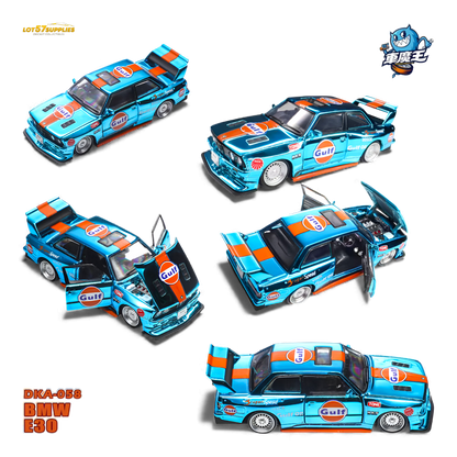 (Pre-Order) Demon King Auto BMW E30 - Gulf 1:64