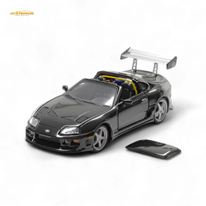 (Pre-Order) Fast Speed Supra Targa - Black 1:64