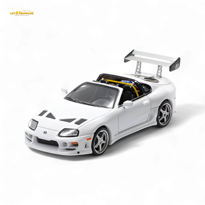 (Pre-Order) Fast Speed Supra Targa - White 1:64